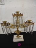 17 inch tall vintage candle opera