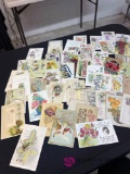 50+ vintage greeting/post cards lot