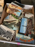 100+ vintage post cards.