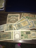 Foreign paper money