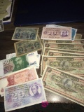 Foreign paper money