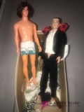 2- vintage Ken dolls/clothes