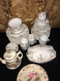 Alfred meakin partial dish set