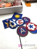 miscellaneous lot of smalls includes military patches