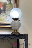 19 inch tall, electrified lamp