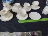 37 pieces spodes Jewel Copeland cups and saucers