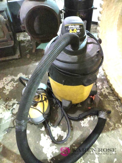 Shop-Vac and floor vac