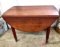 44 inch vintage drop leaf table