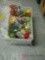 tote of artificial fruit