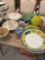 Decorative kitchen platters and miscellaneous