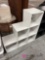 white six cubed shelf unit