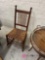 Vintage wooden rocking chair