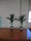 two artificial plants 32 in tall