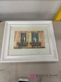 Framed signed/numbered picture 18 in 15 in