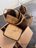 two boxes of baskets