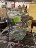 Glass water pitcher