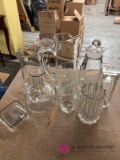 clear glass vases and water pictures