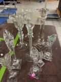 We are glass candle stick holders