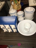 Canister set/spice rack/bowl