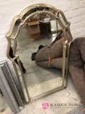 framed wall mirror 43 in x 22 in