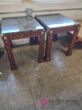 two 28x22 lamp tables