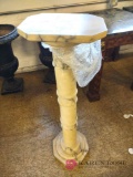 36-in tall vintage marble column