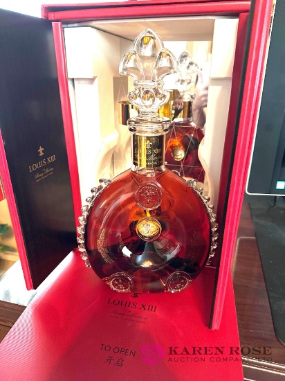 Louis XIII grande champagne cognac 15 in. bottle ONLY