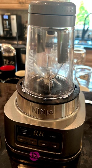 Ninja blender in kitchen