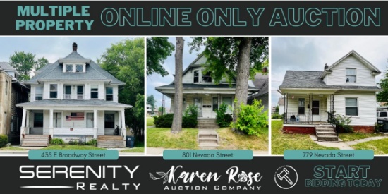 Online Only Multiple Property Auction