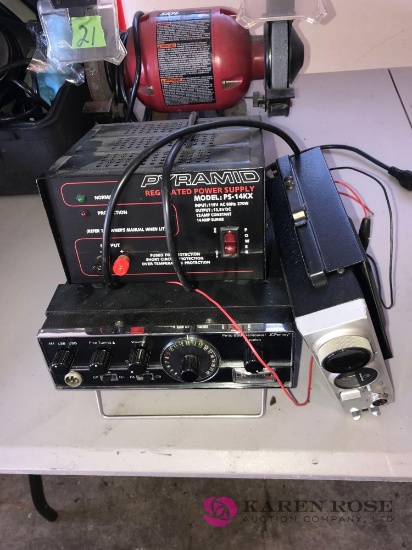 2- portable CBs with power supply
