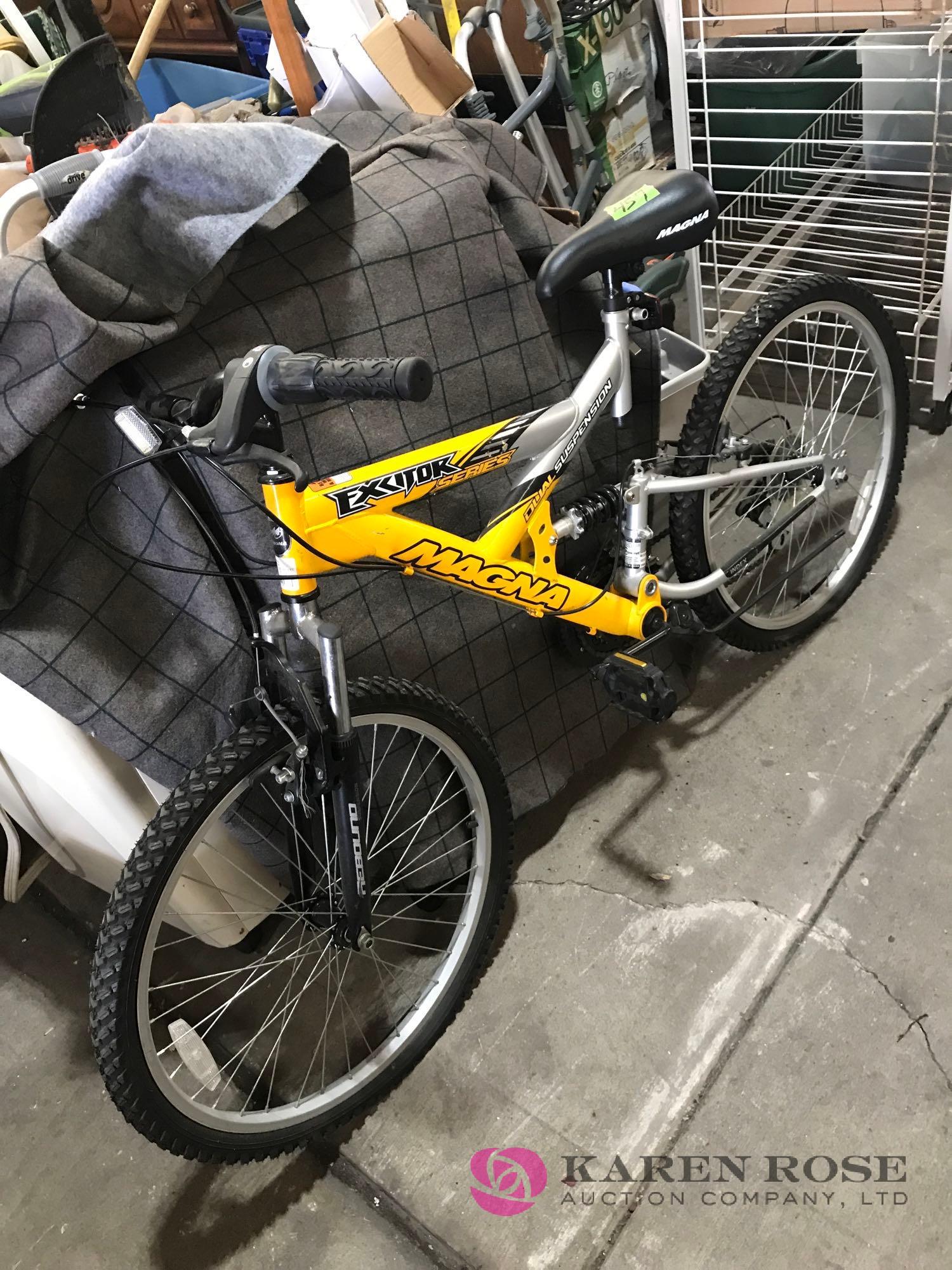 Magna excitor bike yellow hotsell