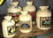 5- piece Canister set no chips