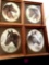 4- Horse pictures 11 in x 9 in