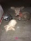 3- animal yard ornaments