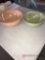 Texas ware bowl & Apollo ware bowl