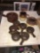 6- pottery soup bowls/pottery dish/pitcher/pot