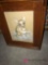 framed Chihuahua picture 14 in x 18 in
