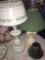 2- table lamps/candle lamp