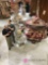 Assorted figures/covered dish