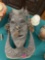 29 in tall wooden art statue two sided
