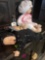 2- collectible vinyl dolls