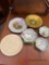 6- Decorative bowls and plates