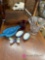 7- Decorative glassware birds and more