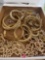costume jewelry lot gold and pearl