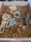 costume jewelry lot pins and more