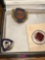 1939 golf oil, merit badge, plush Railway express badge