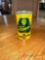 Vernors metal Pop can bank, half full pennies