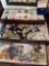 jewelry box, full of custom, jewelry, and rings