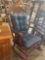 wooden rocking chair