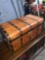 vintage wooden trunk 28 in x 15 in 16 in high